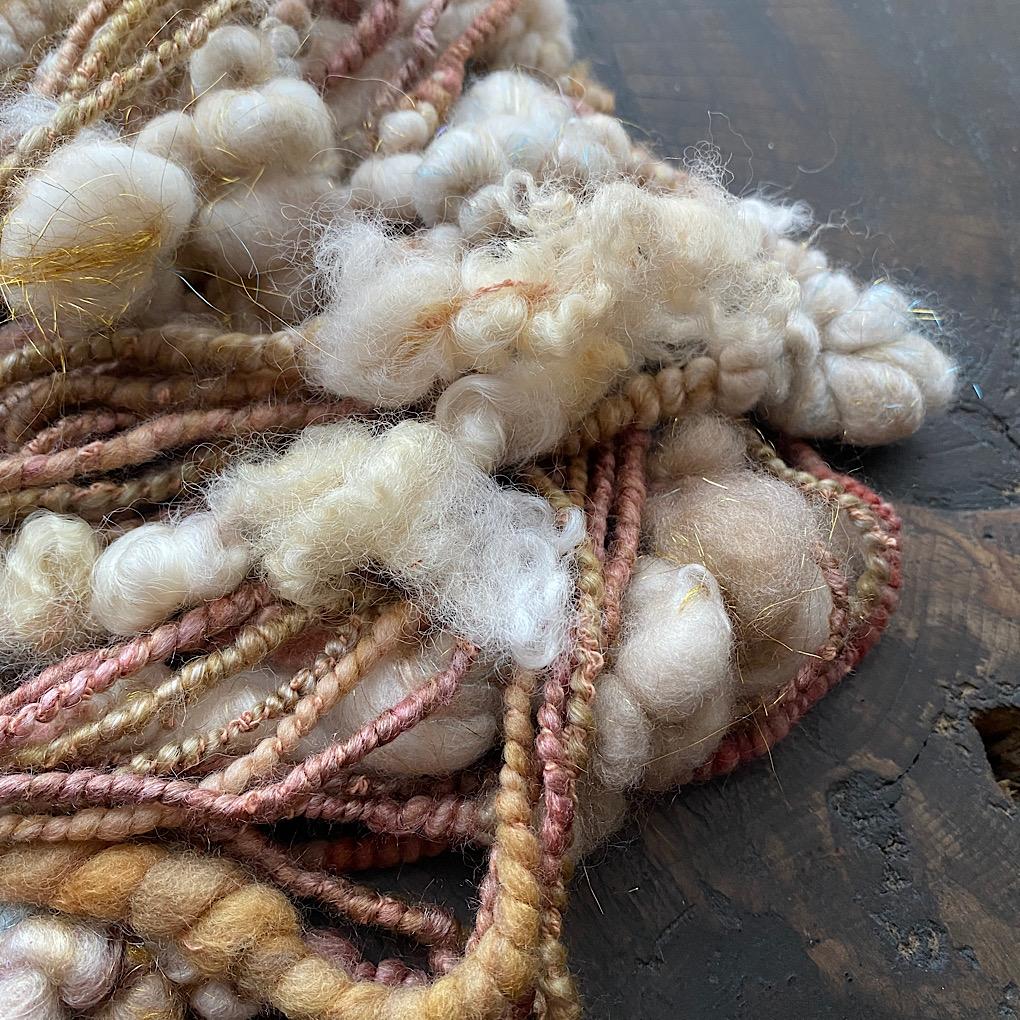 CUSTOM Golden Rose Signature Art yarn