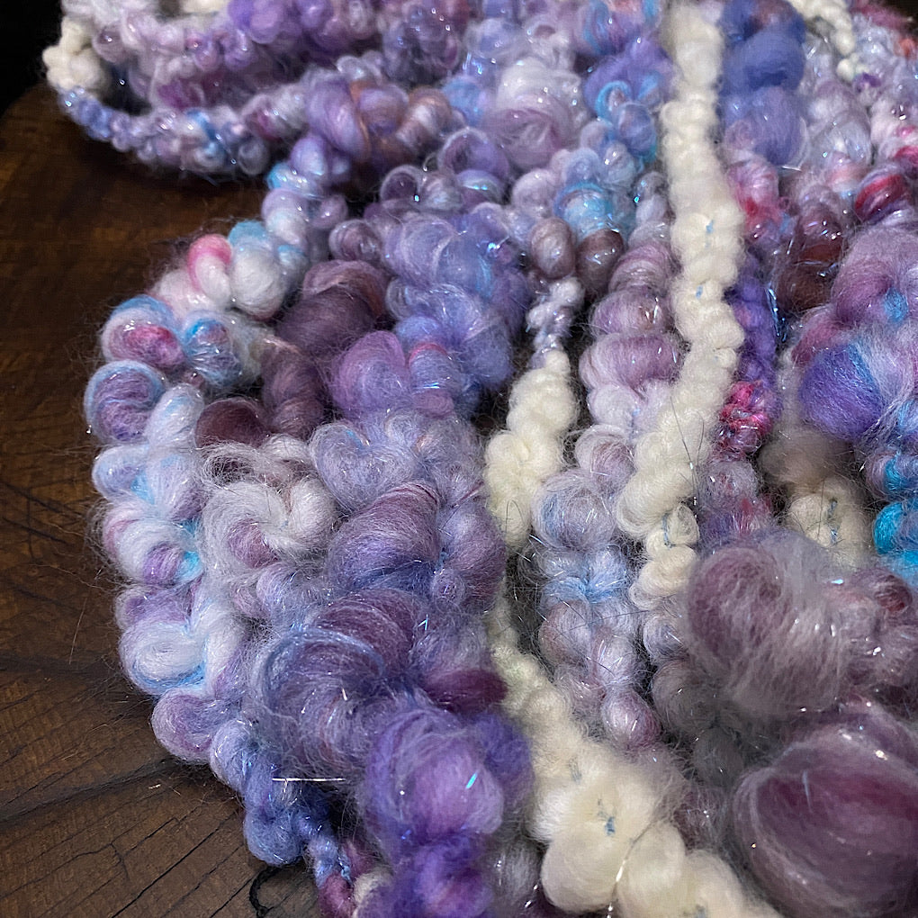 Nimbus - Fluffy sparkly giant art yarn