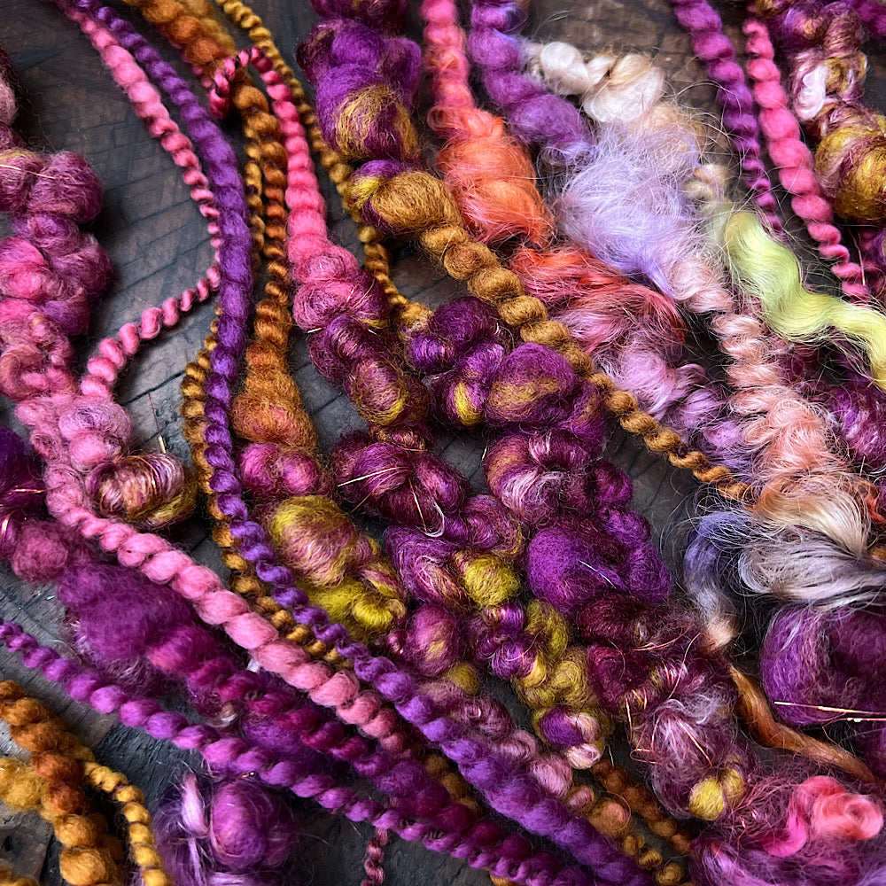 Figs and honey art yarn