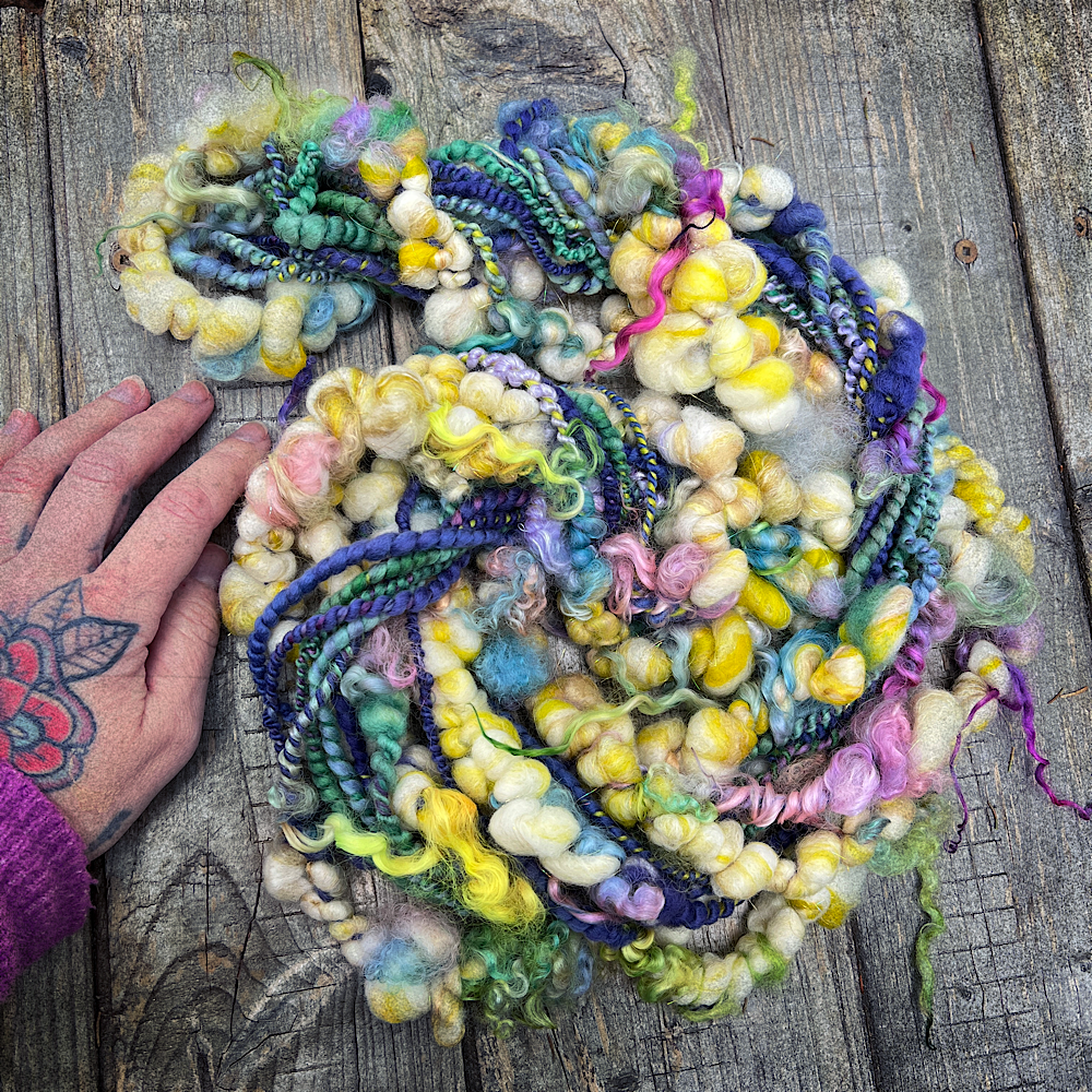 Water lilies 1 - signature art yarn