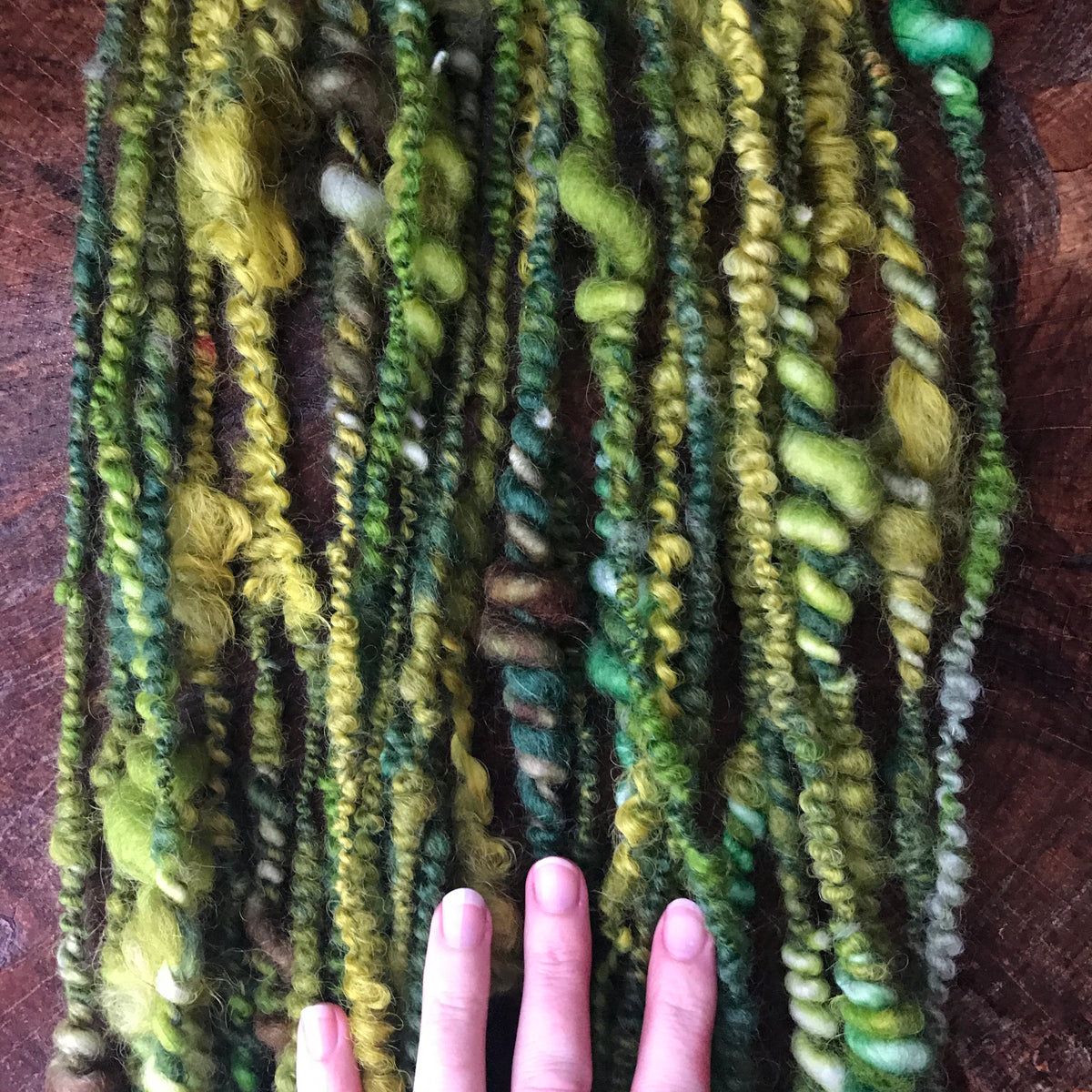 Green  art yarn 100g - Mynoush