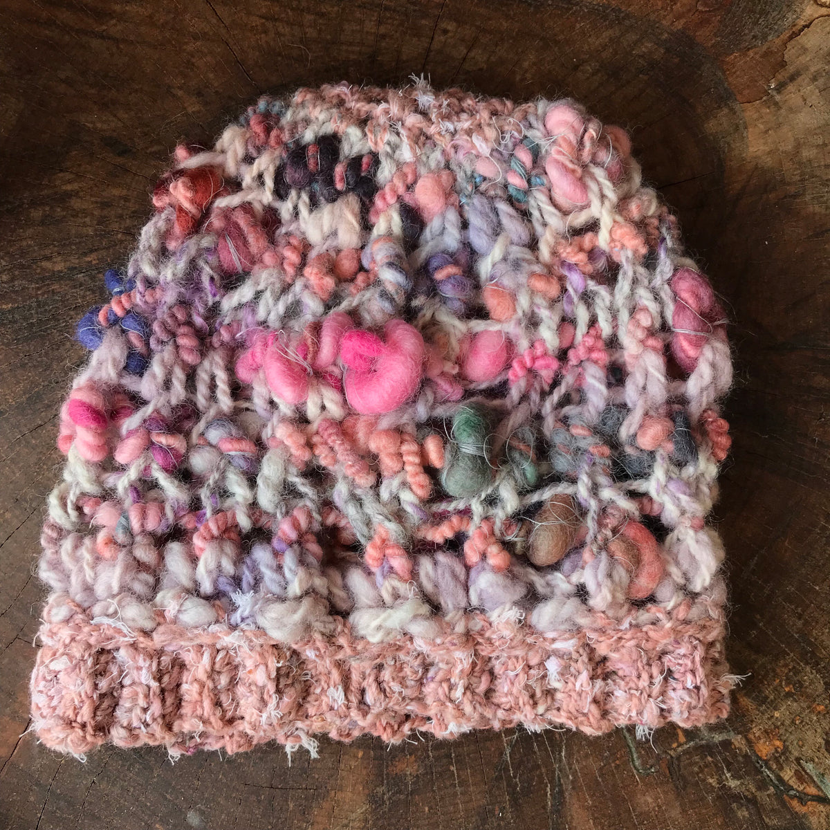 Pink knitted summer hat beanie | Tuque légère en tricot rose|18”-23” - Mynoush