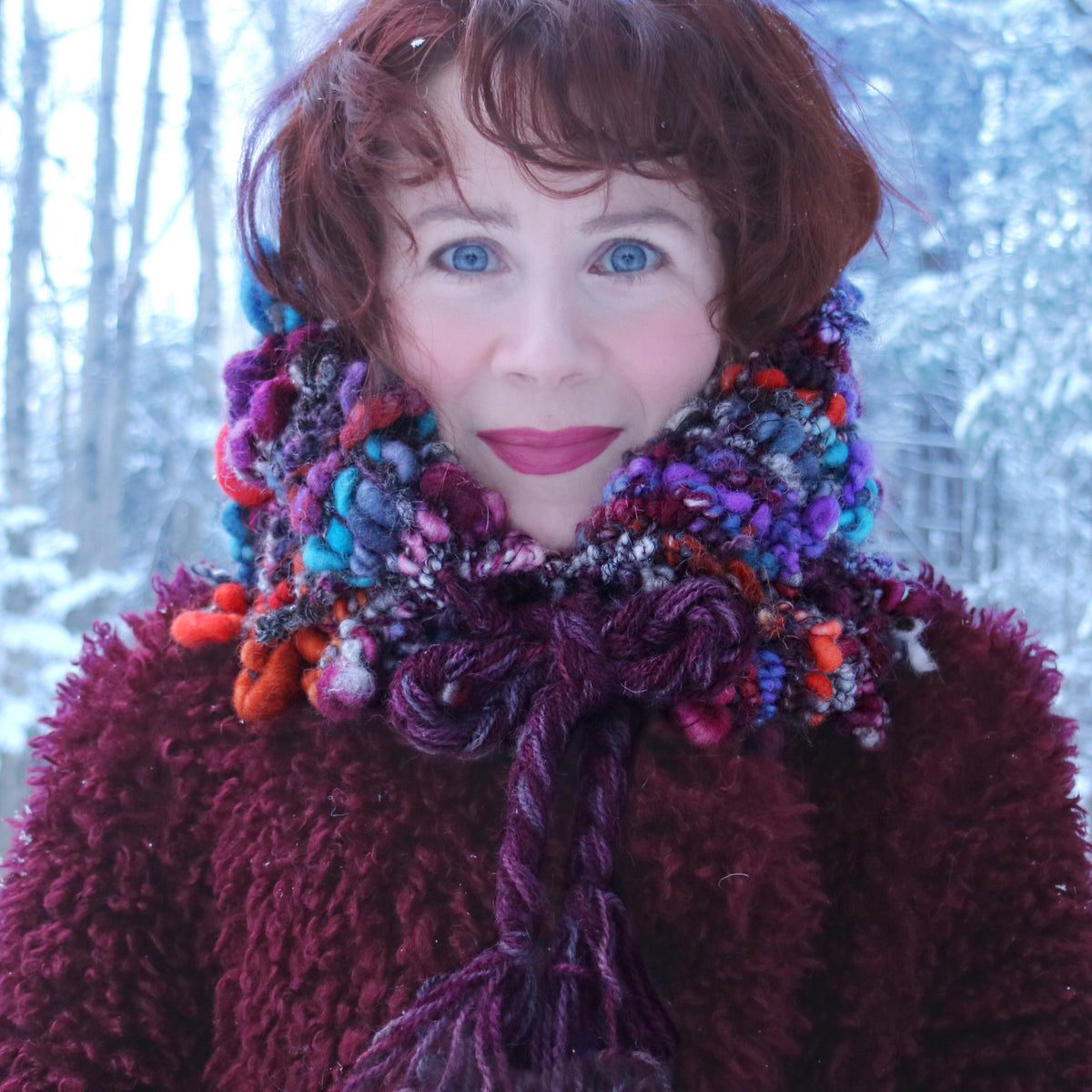 Grey cowl Col gris - Mynoush