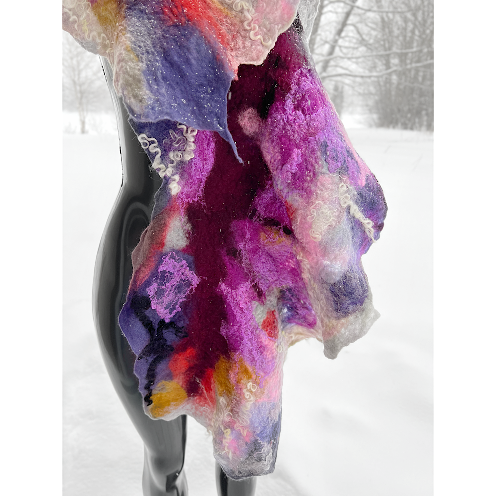 Felted scarf 2023