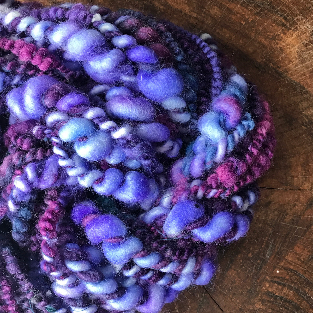 Purple art yarn 70g - Mynoush