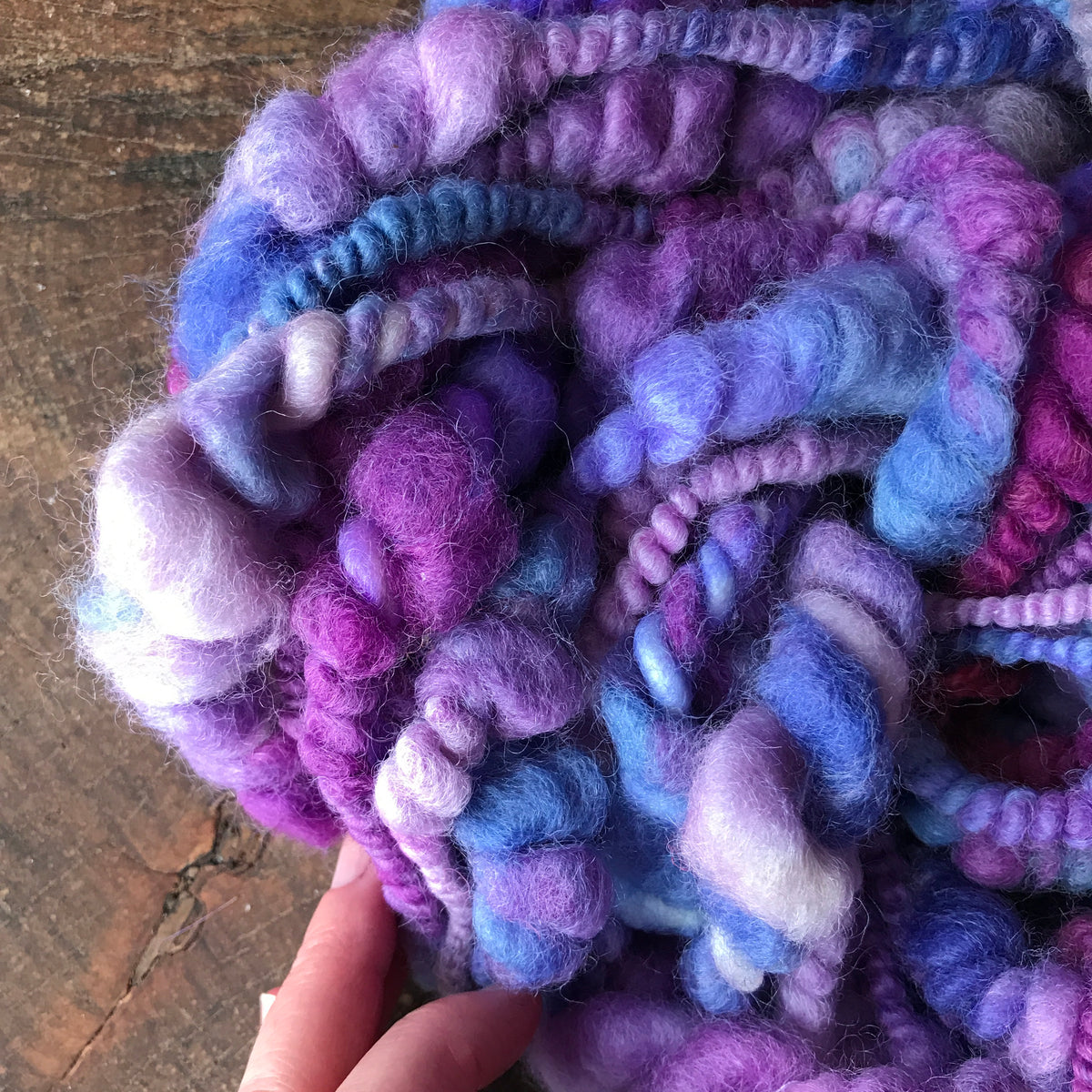 Purple art yarn 80g - Mynoush