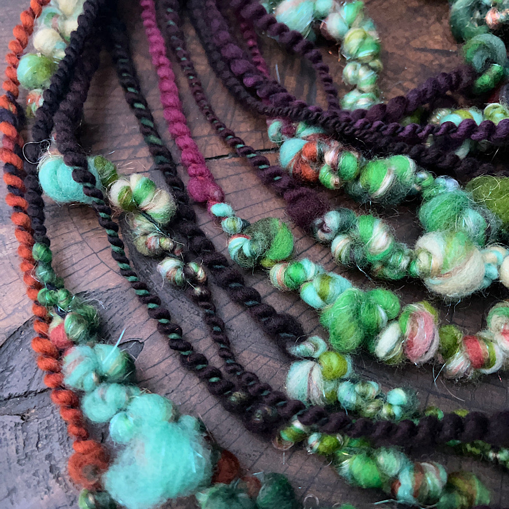 Art yarn for weaving 1.9 oz