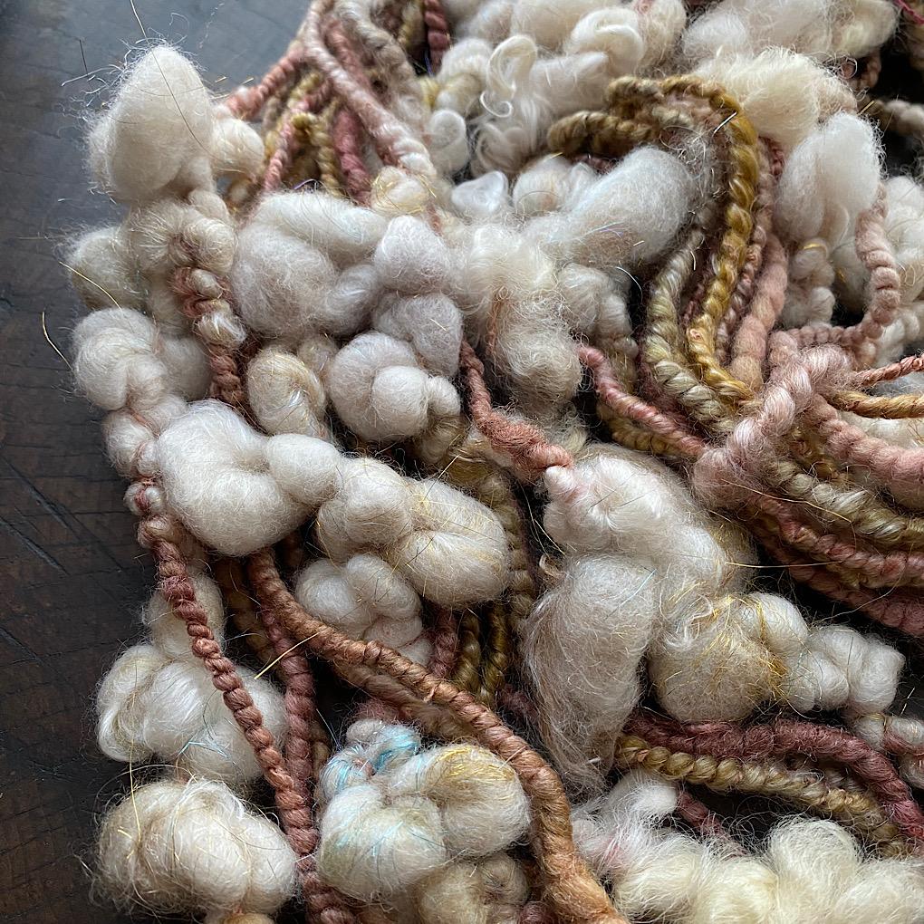 CUSTOM Golden Rose Signature Art yarn