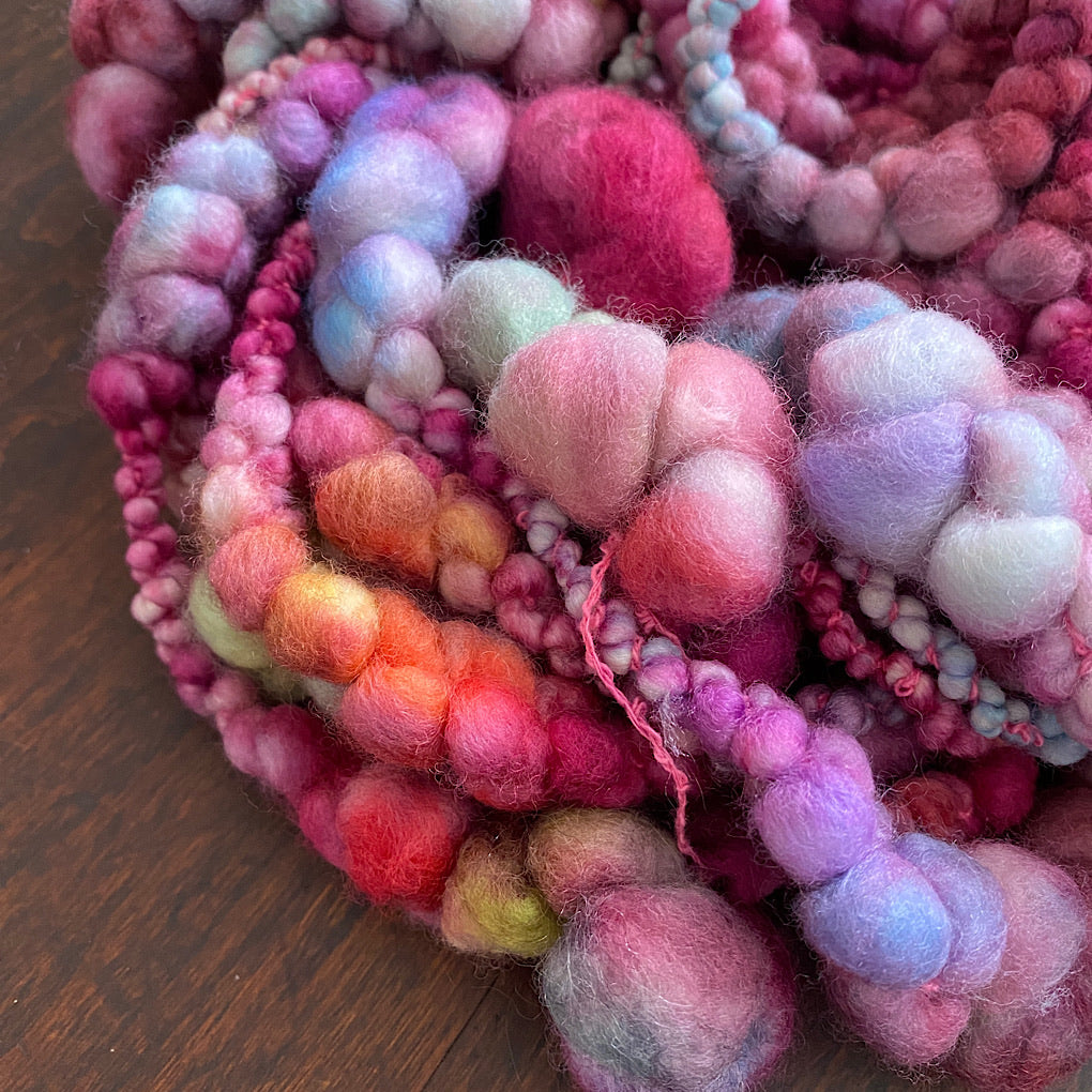 Velvet rose Jumbo boucle