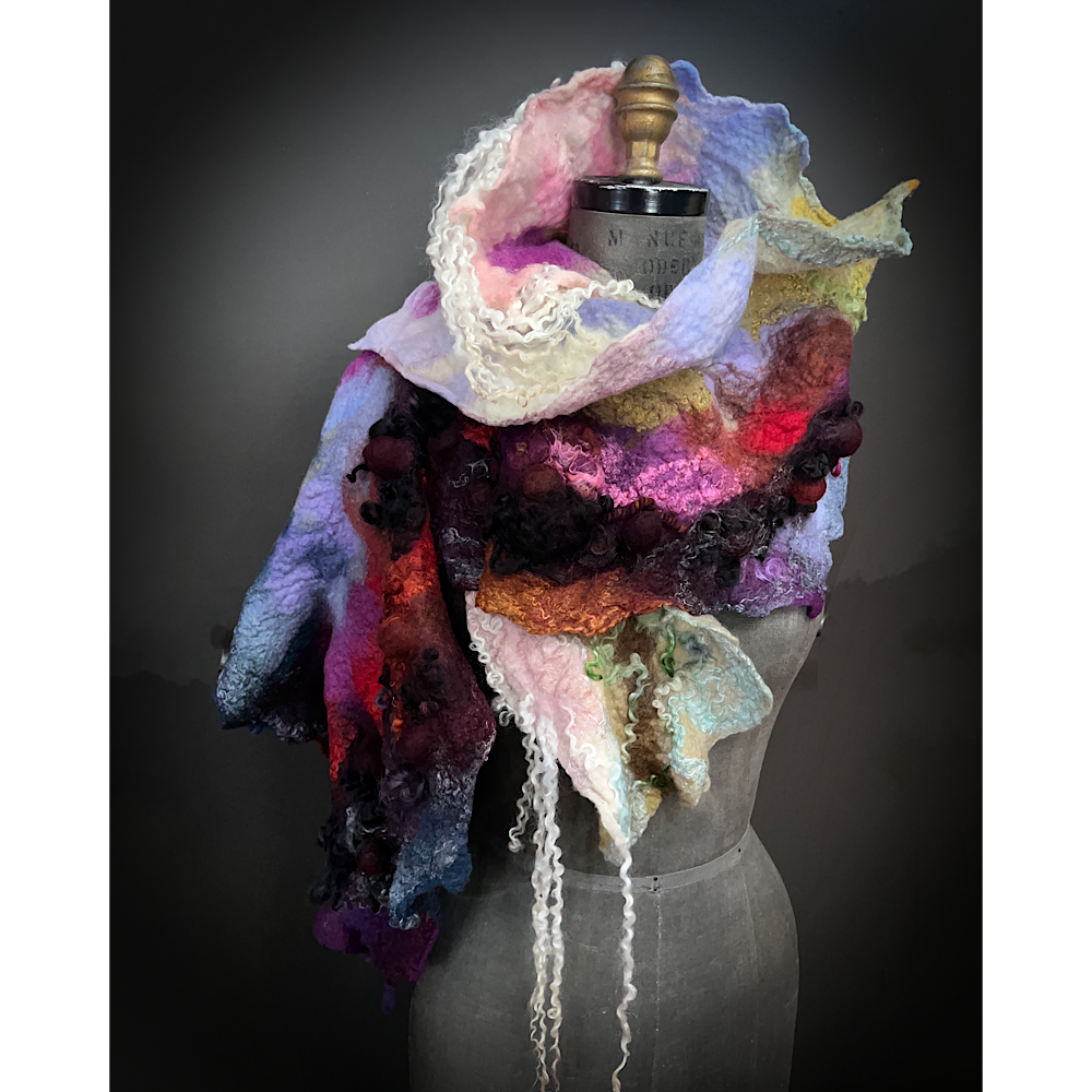 Felted scarf 2023
