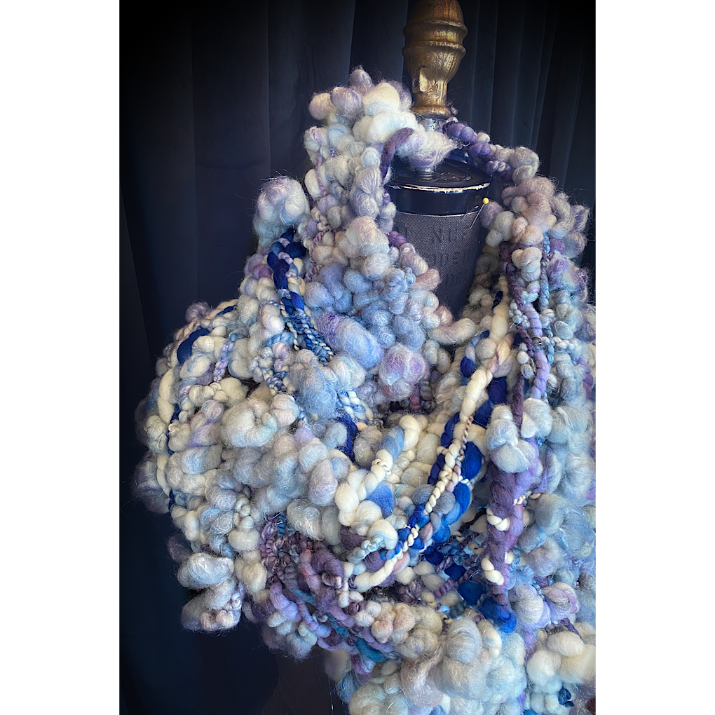 Ice Queen- Woven scarf