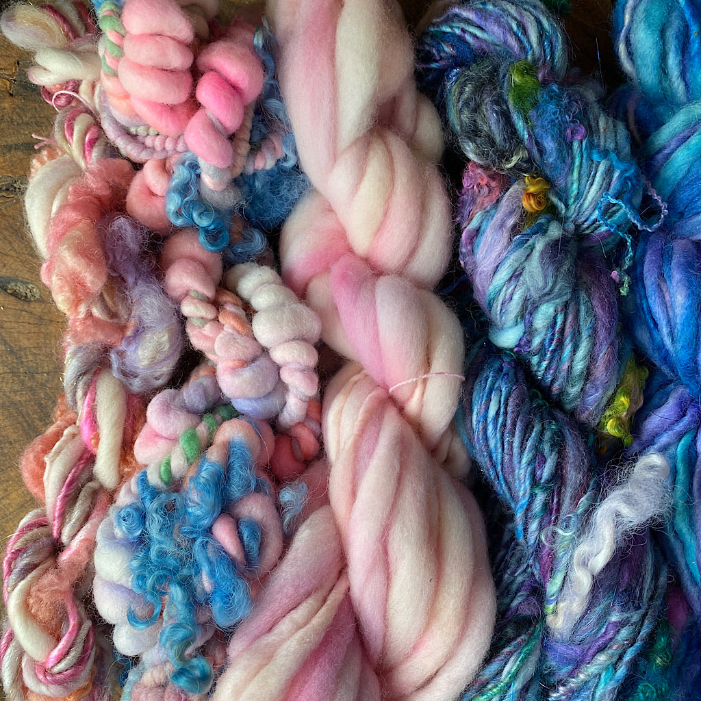 Weavers knitters art yarn bargain set