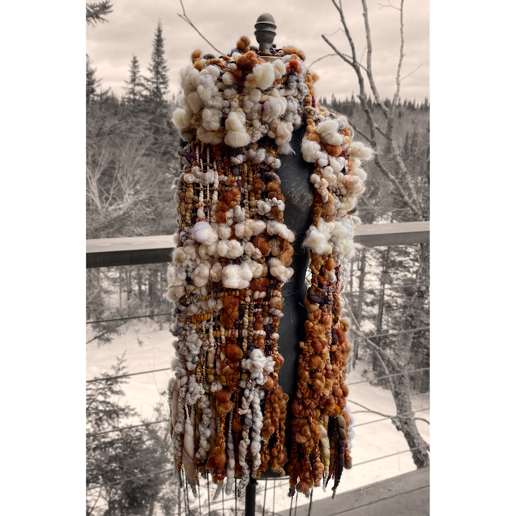 Sucre à la crème - Woven scarf