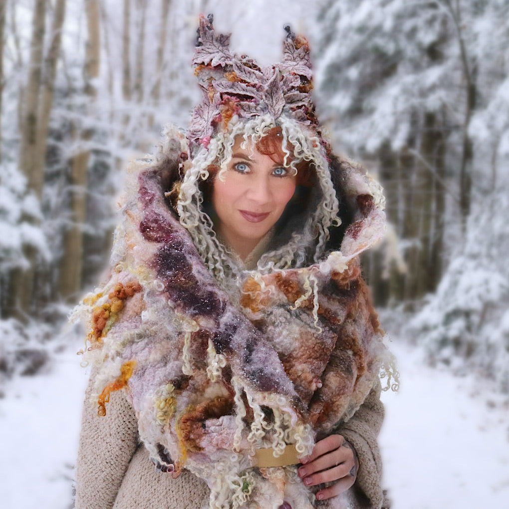 L’Esprit du bois Felted Scarf