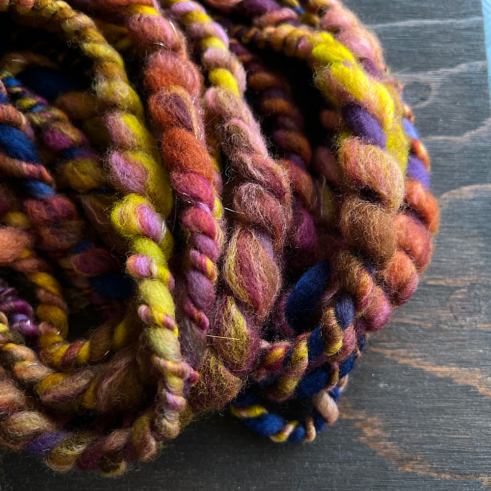 Amber heart weaving art yarn