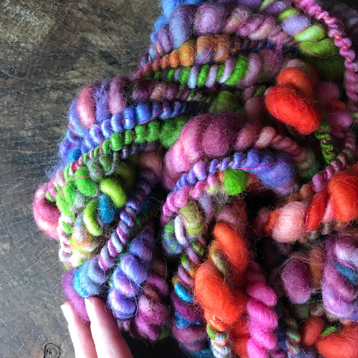 Rainbow art yarn 100g 11y - Mynoush