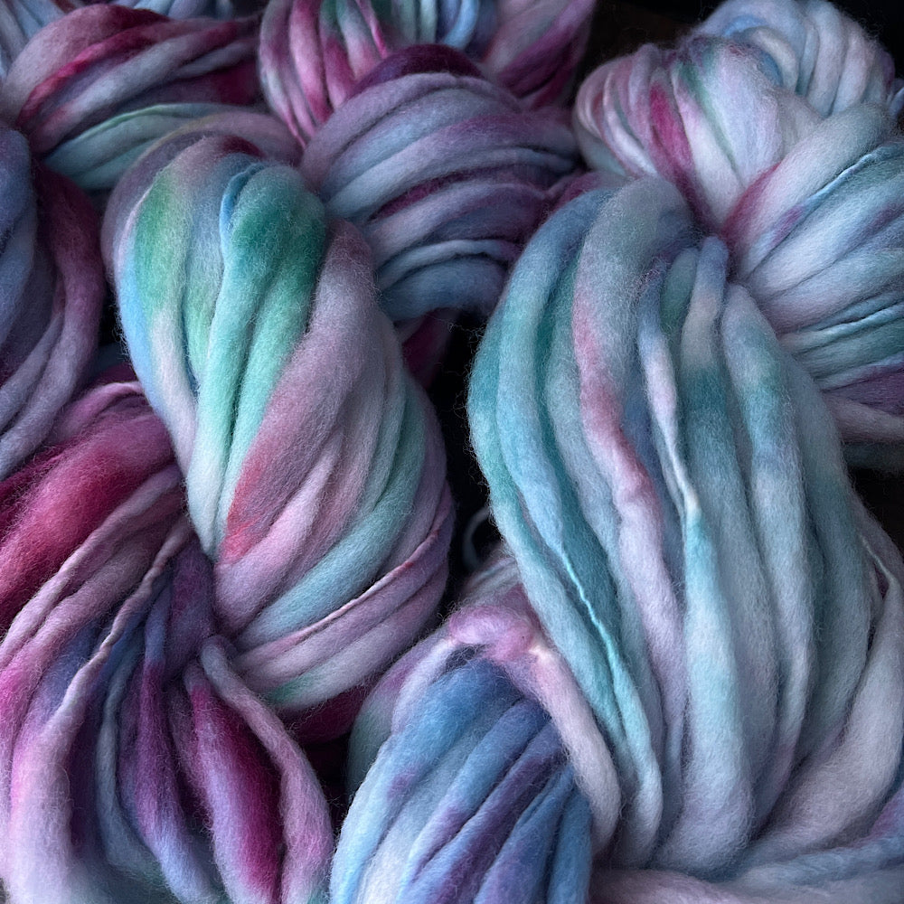Fluffy yarn set of 3 skeins