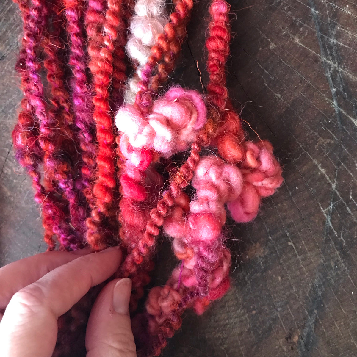 Orange art yarn 60g 17y - Mynoush