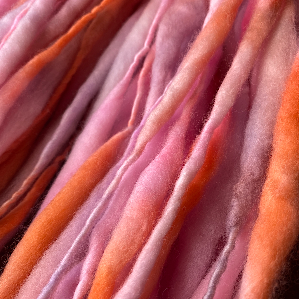 Merino hand spun yarn