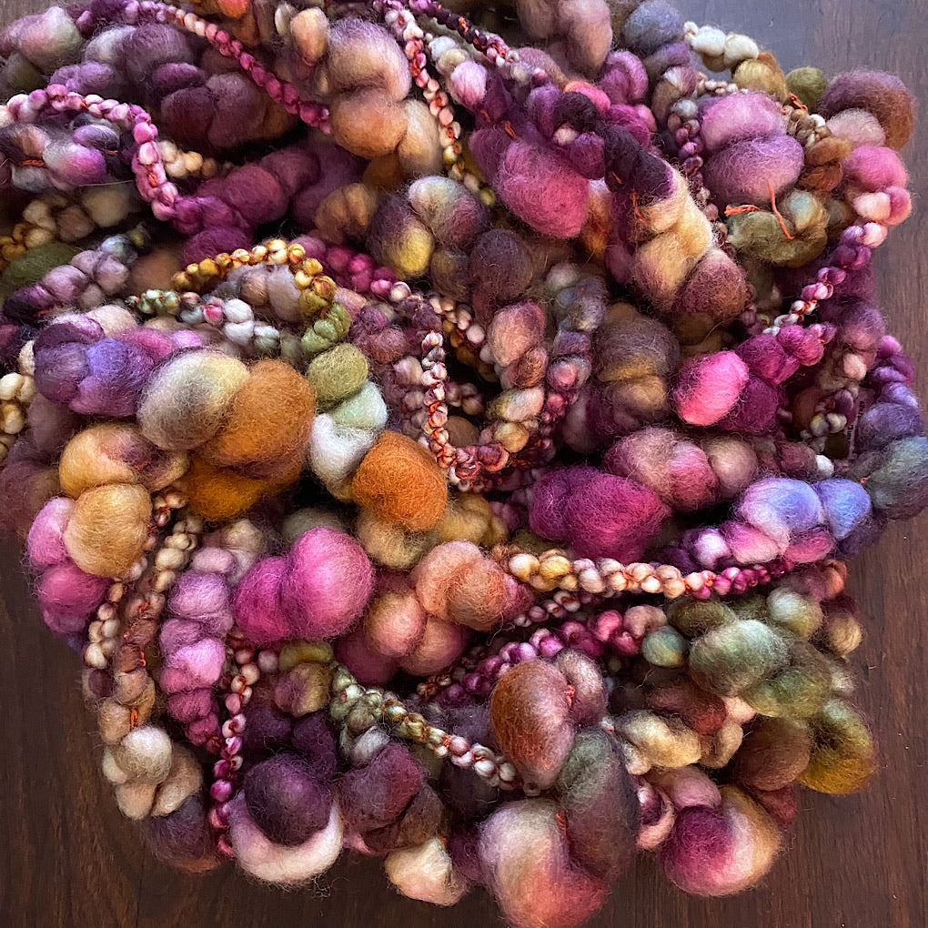 Legend of fall Jumbo boucle art yarn