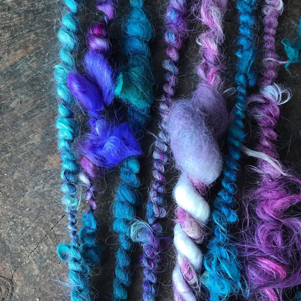 Purple alpaca yarn 50g - Mynoush