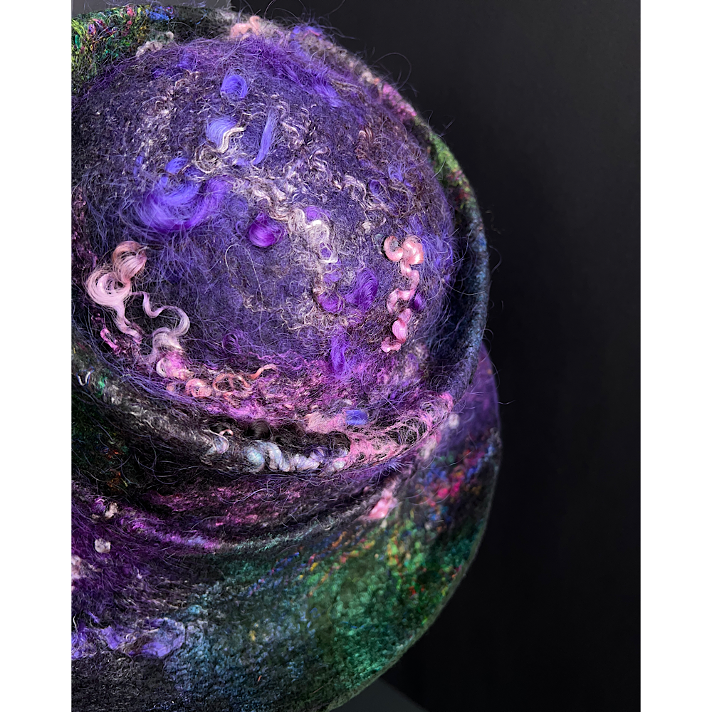 Felted hat- 24.5”