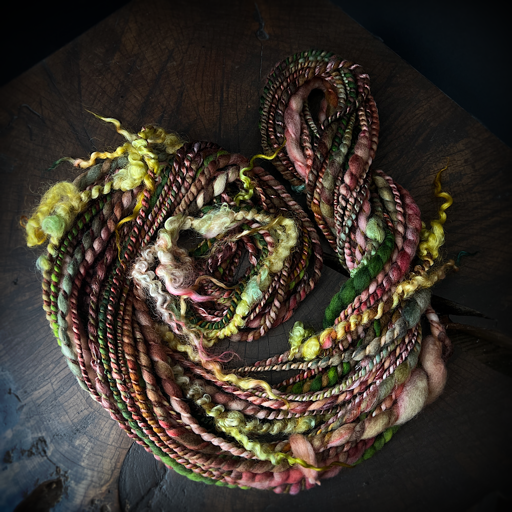 Woodland mini Twist art yarn