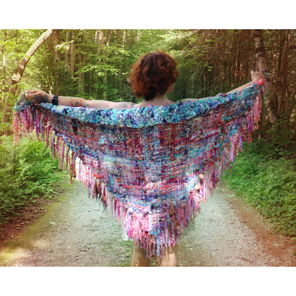 Woven shawl