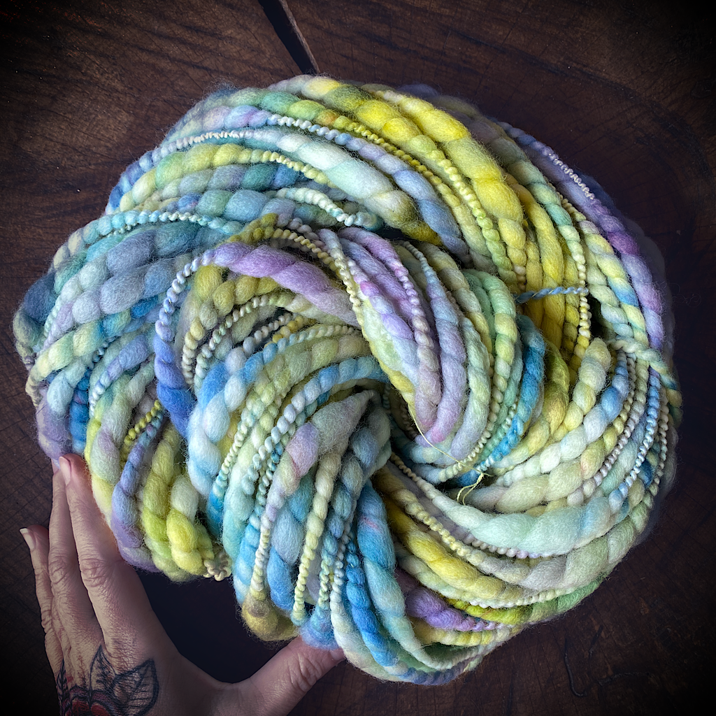 Ciel d’été hand spun merino