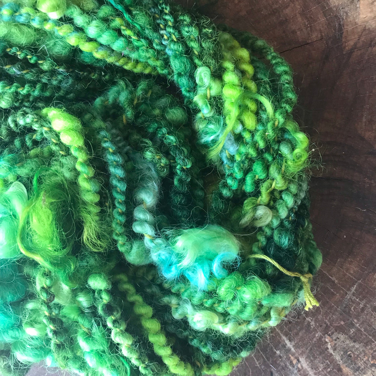 Green  art yarn yarn 100g 20y - Mynoush
