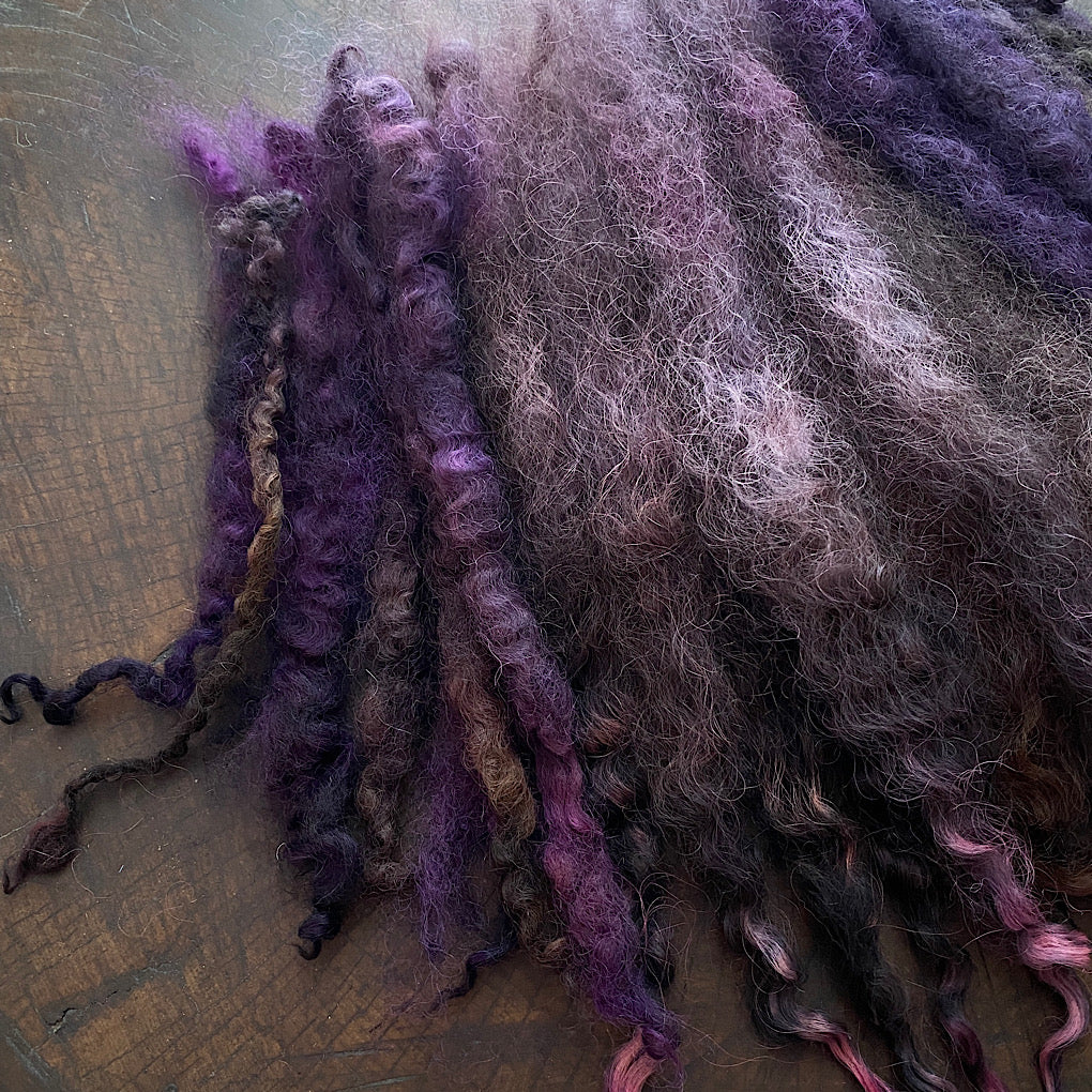 Extra long locks bundle for felters