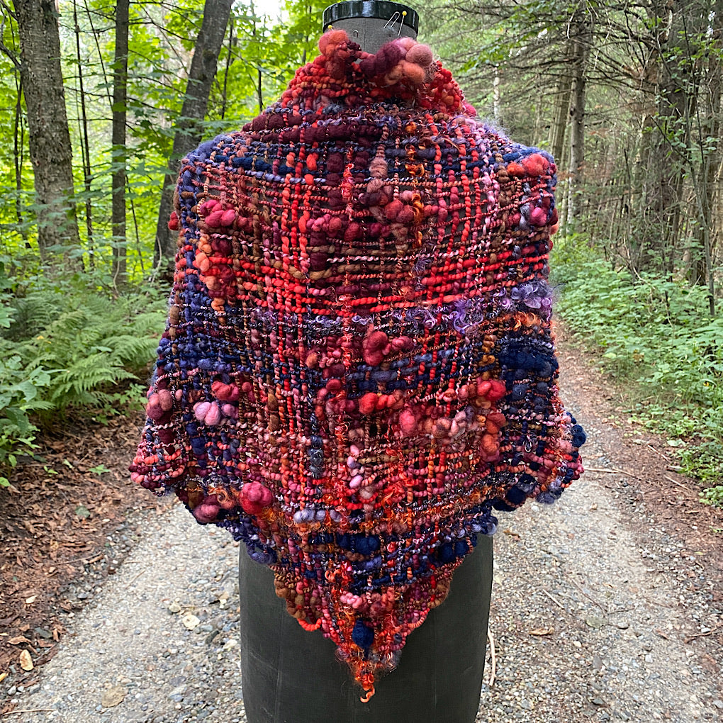 Fireworks Woven Shawl