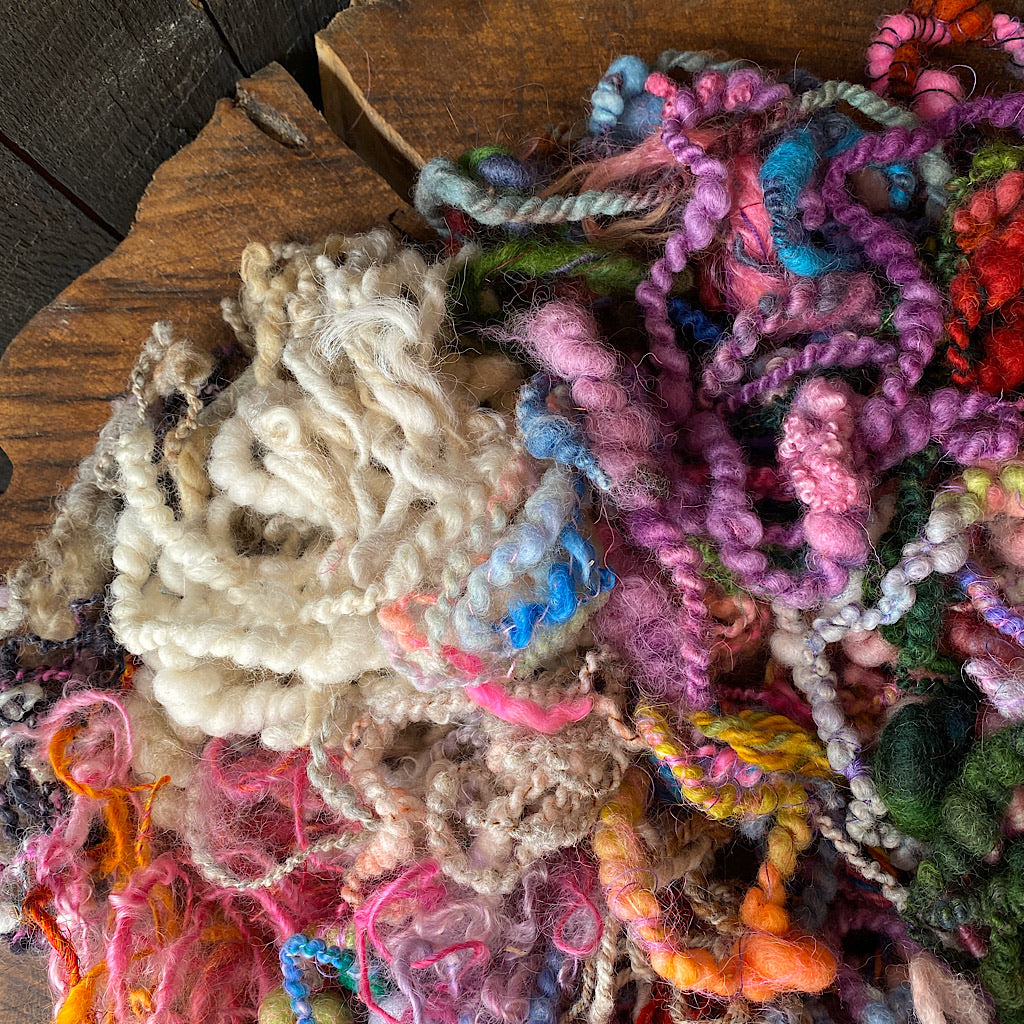 Yarn ends for felters and crafters