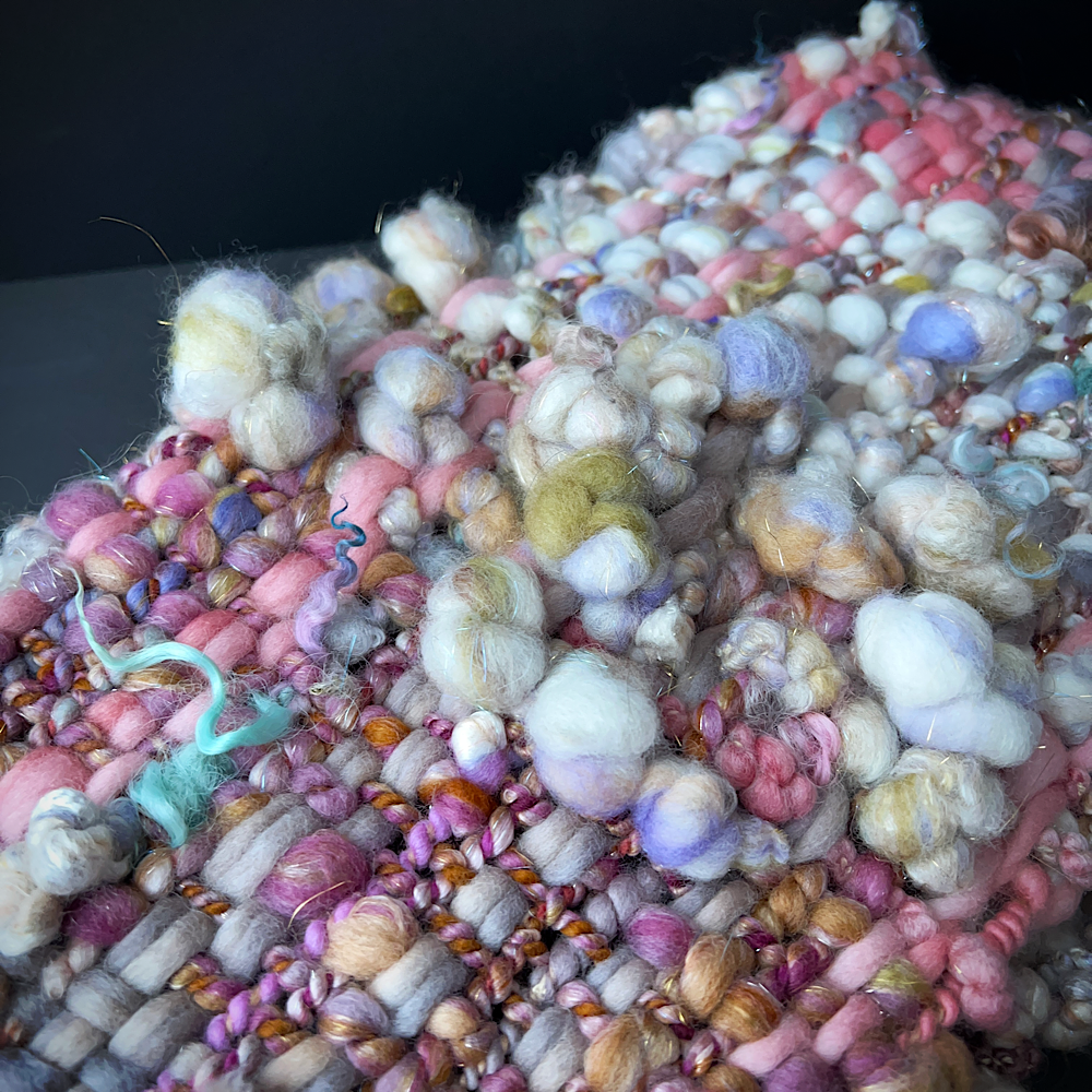 Woven scarf 91” X 9”