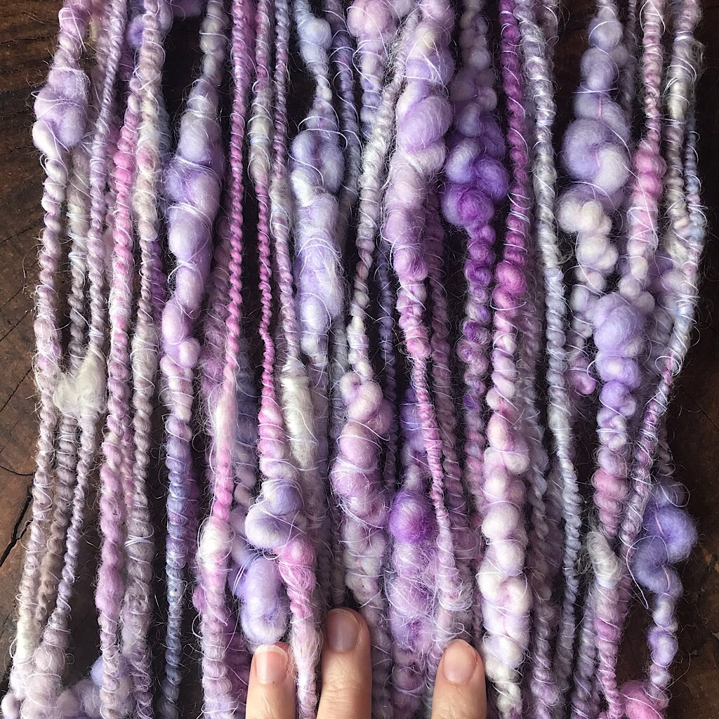 Lilac- Art yarn