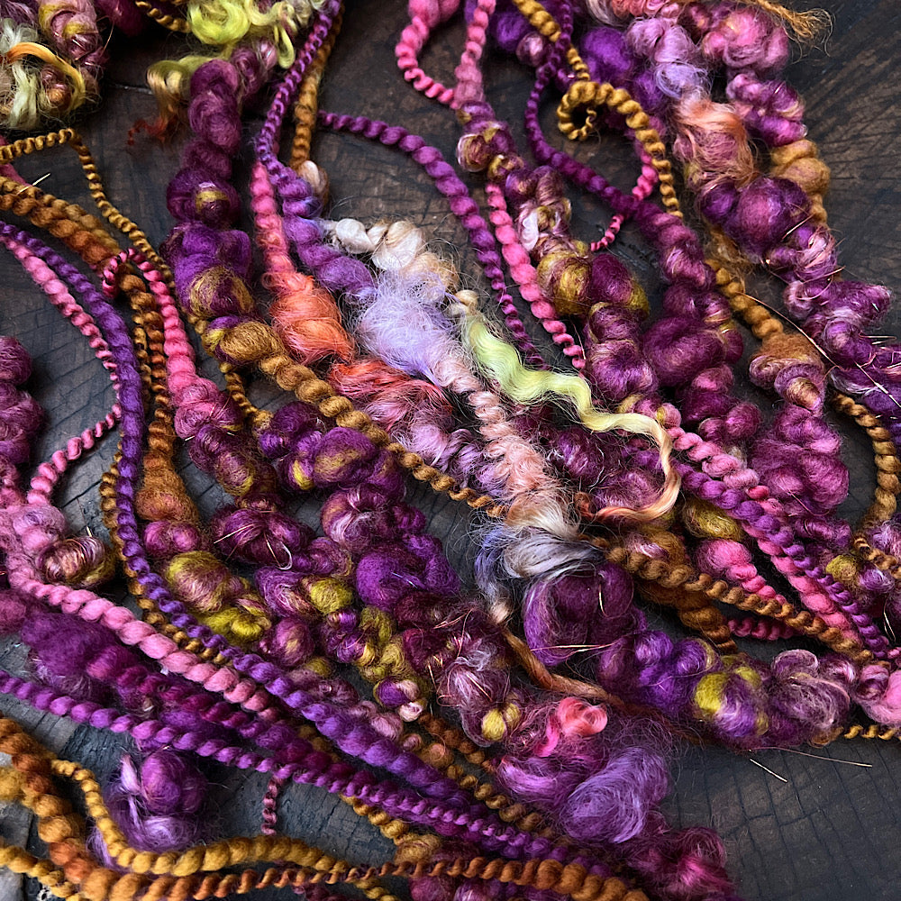 Figs and honey art yarn