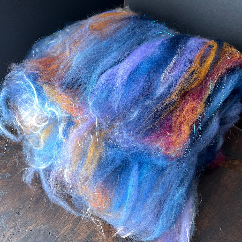 Batt for spinning yarn