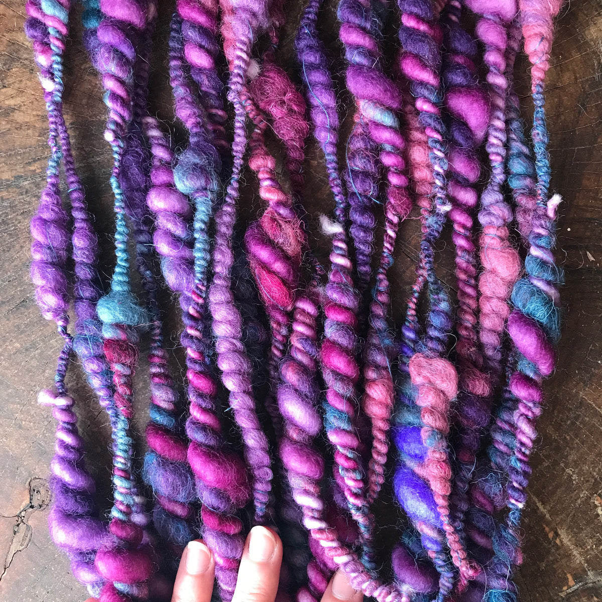 Purple art yarn 100g - Mynoush