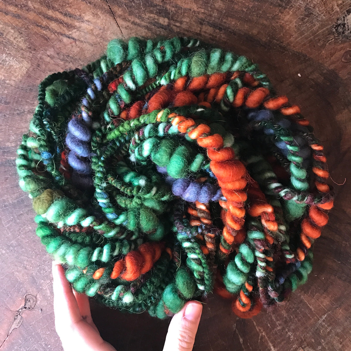 Green  art yarn yarn 100g 17y - Mynoush