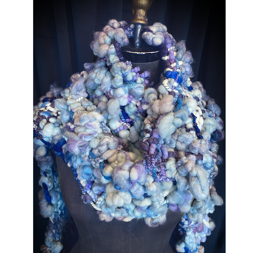 Ice Queen- Woven scarf