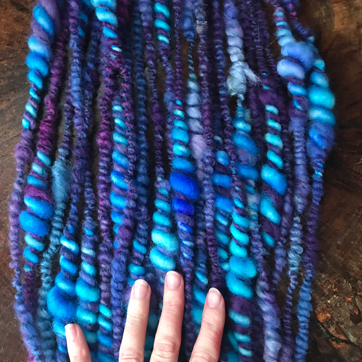 Purple art yarn 100g - Mynoush