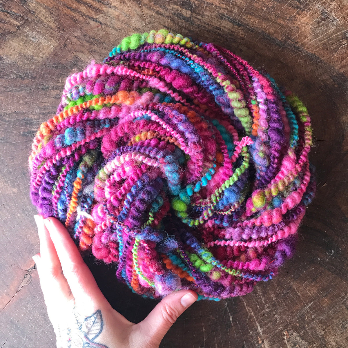 Rainbow art yarn 100g - Mynoush