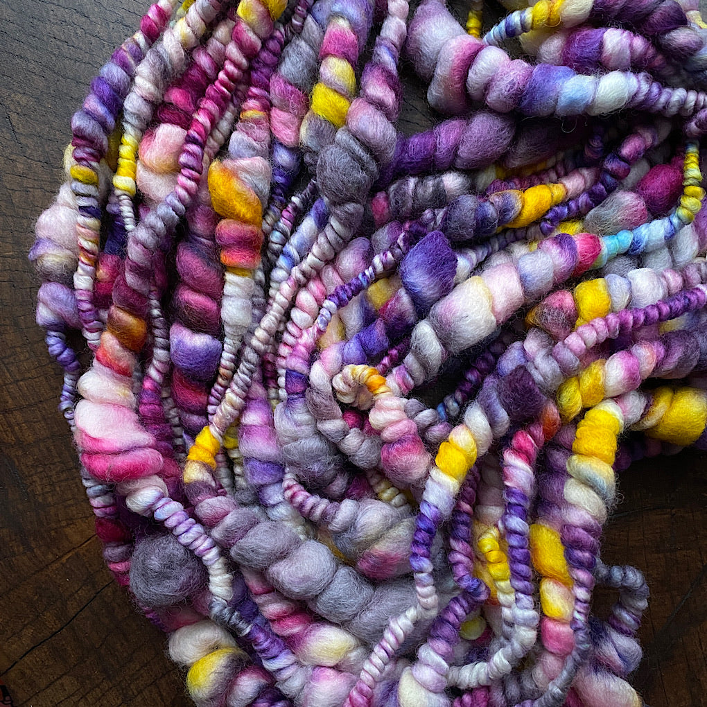 Orchid Jumbo spiral yarn