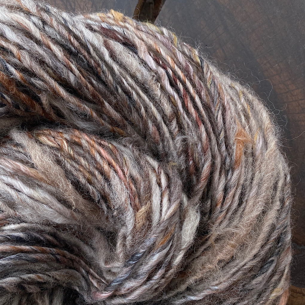 Praline - hand spun yarn