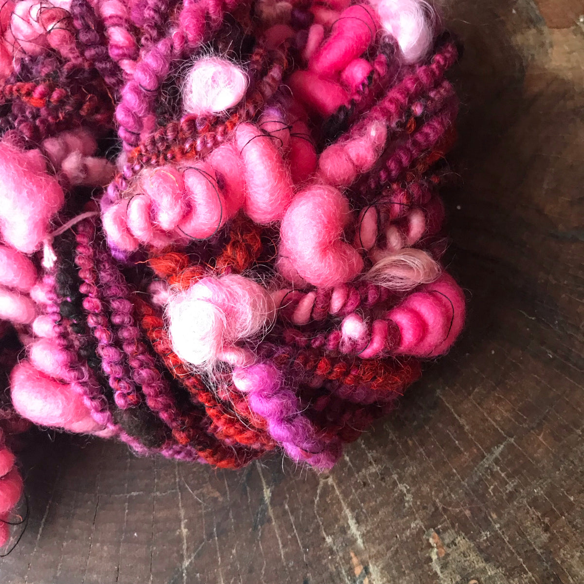 Pink art yarn 90g - Mynoush