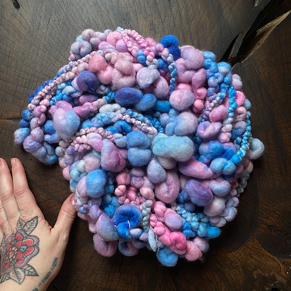 Baby valentine Jumbo boucle Art yarn