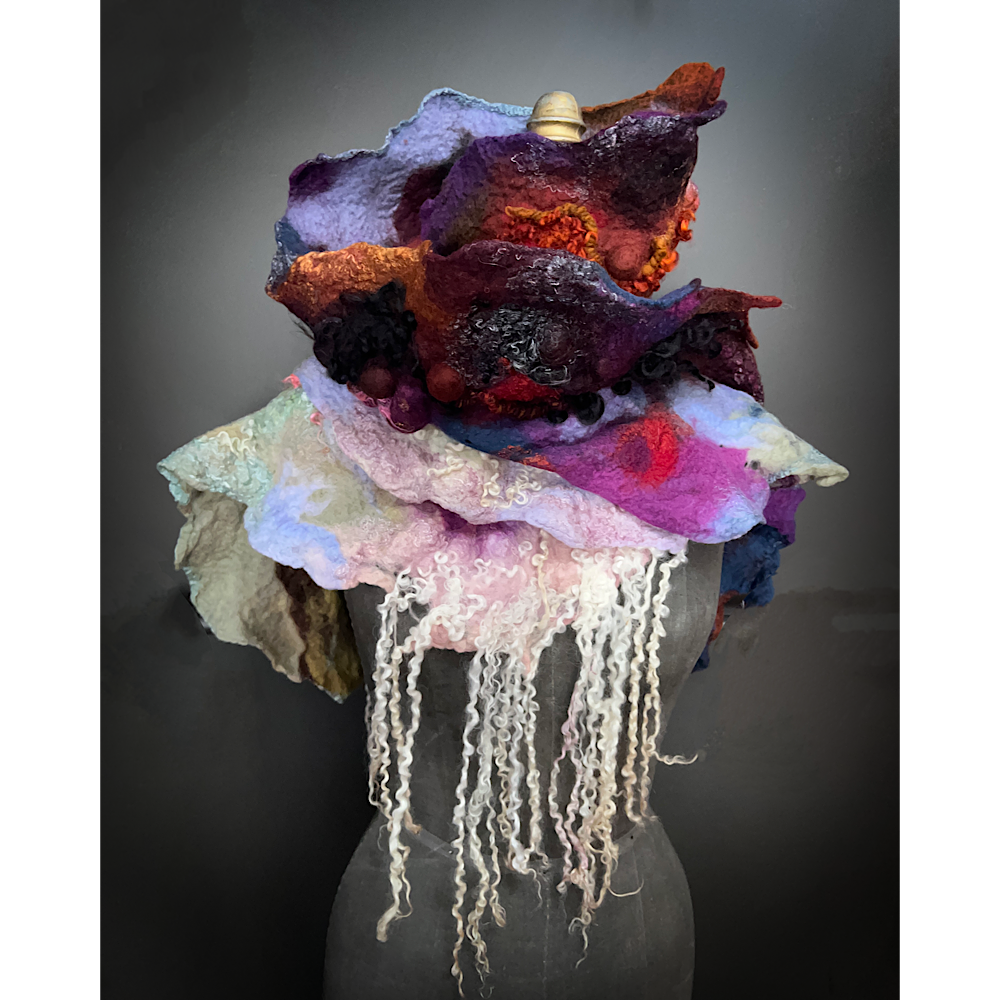 Felted scarf 2023