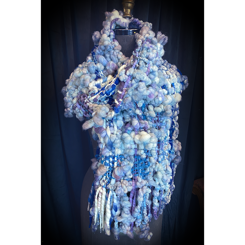 Ice Queen- Woven scarf