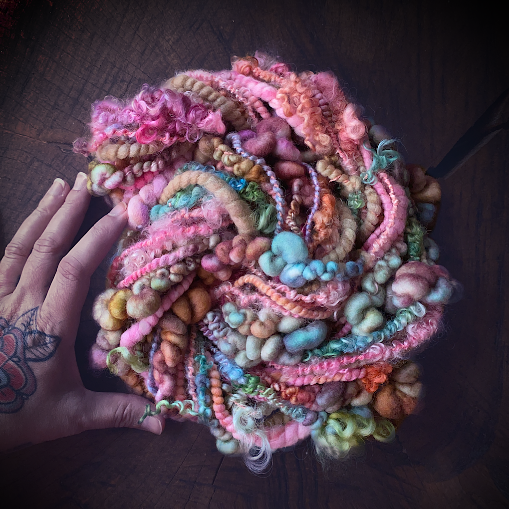 Love sunset  3 Art yarn