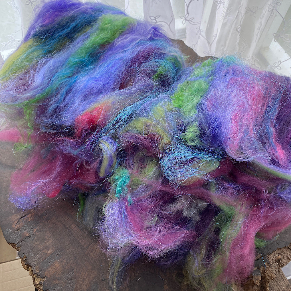 Art batt for spinning